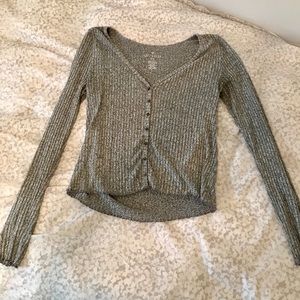American Eagle Soft & Sexy Long Sleeve Shirt
